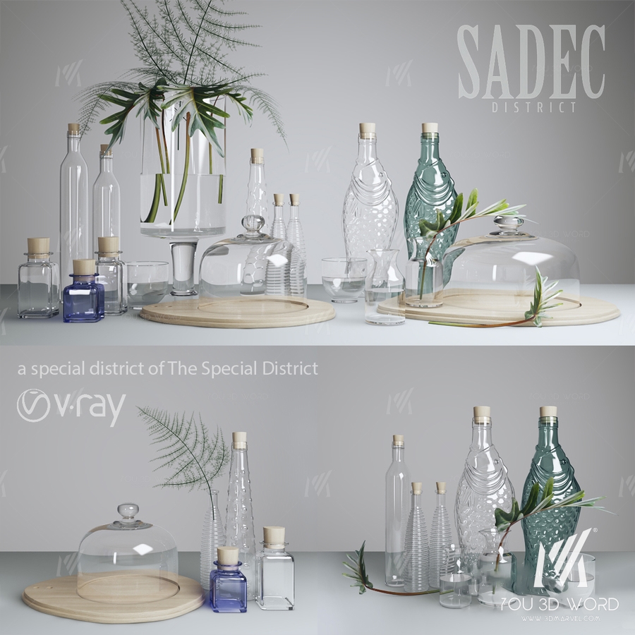 SADEC DISTRICT GlassWare
